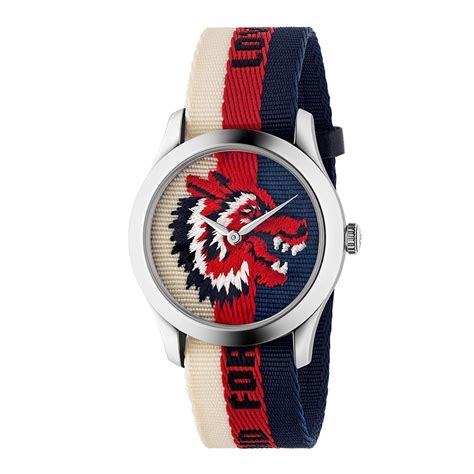 gucci wolf horloge|Gucci 38mm watch.